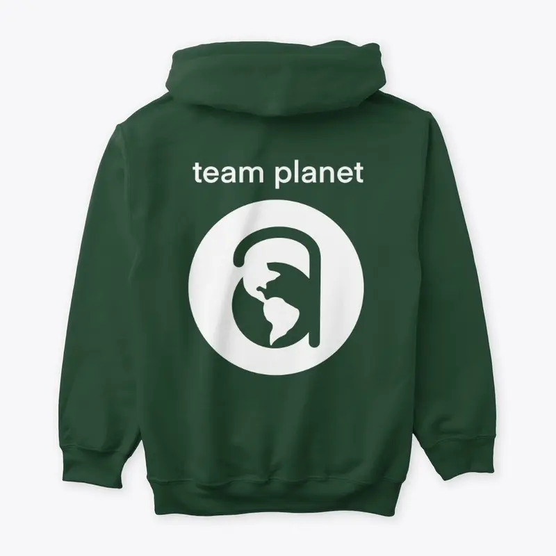 "team planet a" sweatshirt